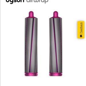 Dyson airwrap 1.6” long barrels